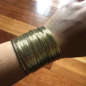 Gold Cuff Bracelet